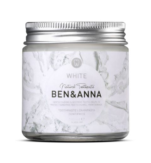 BEN&ANNA Zubná pasta WHITE, 100 ml