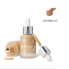 DEFENCE COLOR NUDE SERUM R3 - tekutý make-up s trojitým účinkom proti starnutiu, 30 ml