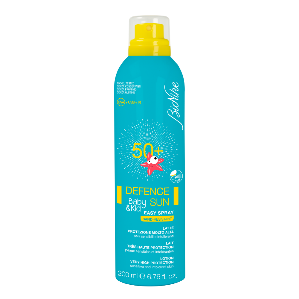 DEFENCE BABY SUN Ochranné mlieko v spreji pre deti s OF50+, 200 ml