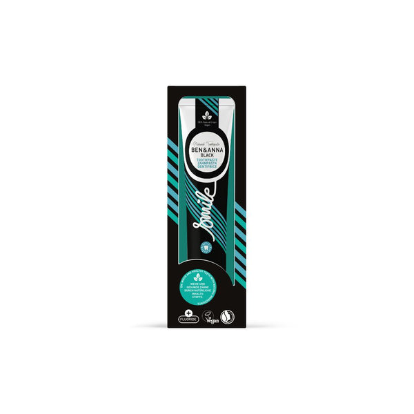 BEN&ANNA Zubná pasta tuba BLACK, 75 ml
