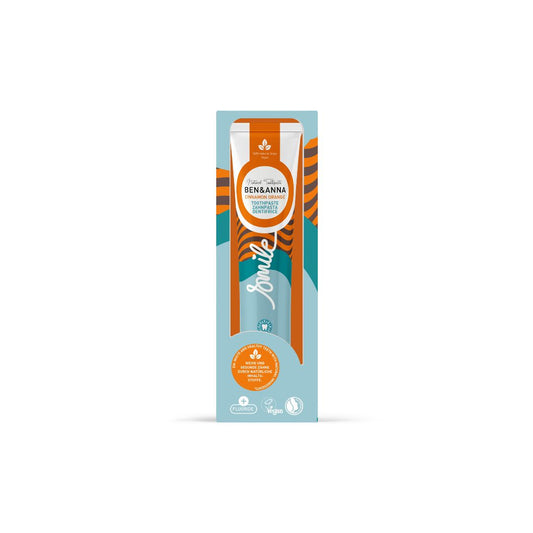 BEN&ANNA Zubná pasta tuba CINNAMON ORANGE, 75 ml