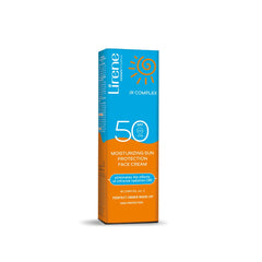 Lirene SC Hydratačný opaľovací krém na tvár SPF 50+, 40 ml