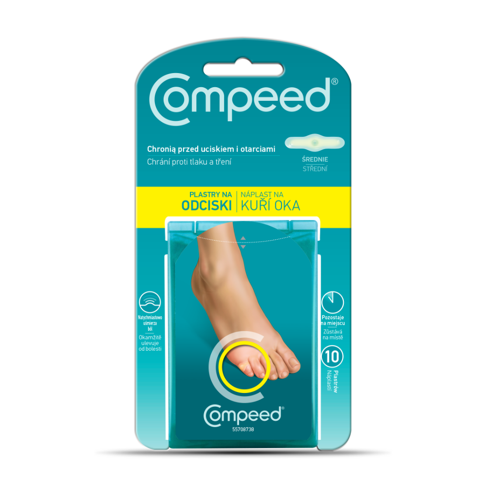 COMPEED Náplasti na kurie oká, 10 ks