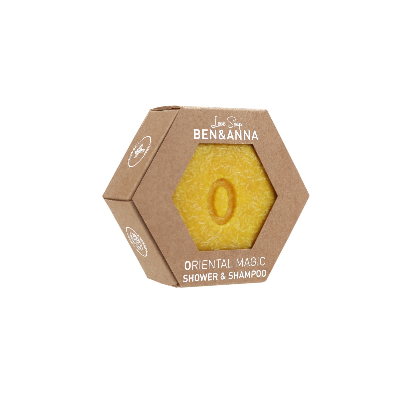 BEN&ANNA Tuhý šampón a mydlo ORIENTAL MAGIC, 60 g