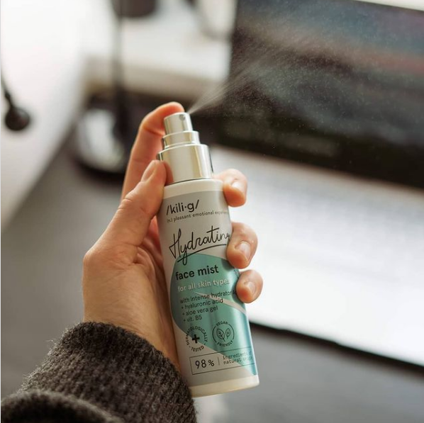KILIG HYDRATING Intenzívna hydratačná pleťová hmla, 100 ml