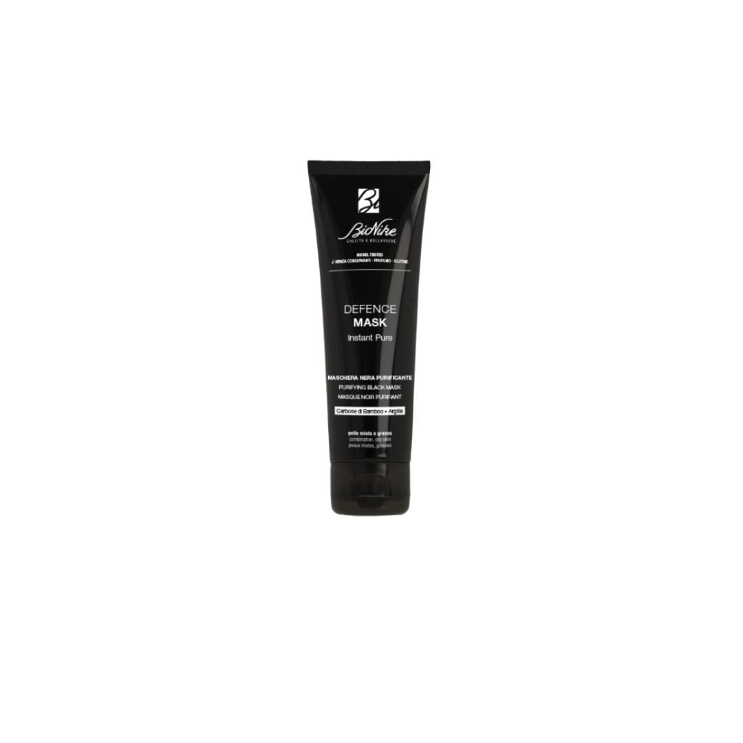 BioNike DEFENCE MASK Instant Pure Čistiaca čierna maska, 75 ml (12/2025)