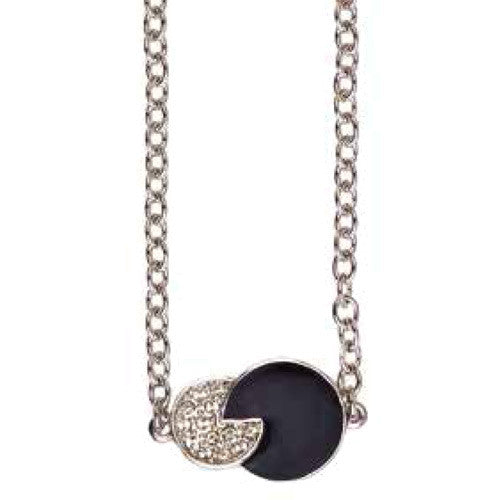 Exkluzívny náhrdelník Black a Silver